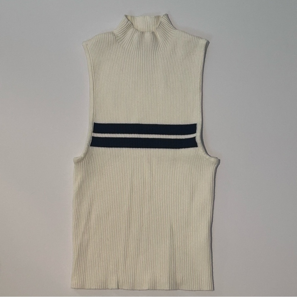 Edikted Ribbed High Neck Tank Small - Picture 5 of 5